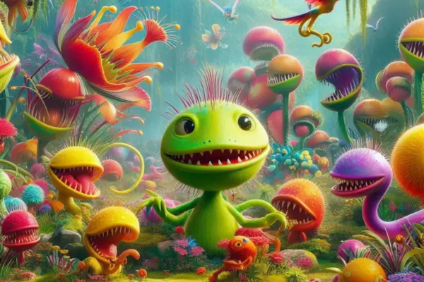 Plantas Carnívoras em Desenhos animados