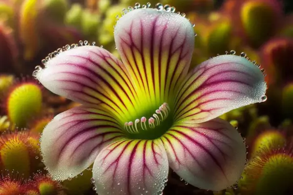 Pinguicula A Planta Carnívora Que Parece Uma Flor Delicada